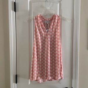 Pleated Sleeveless Tunic Women’s Small NWT